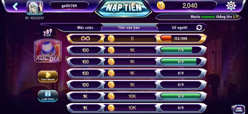 Xóc đĩa online 789club Ưu điểm của việc chơi xóc đĩa online 789club